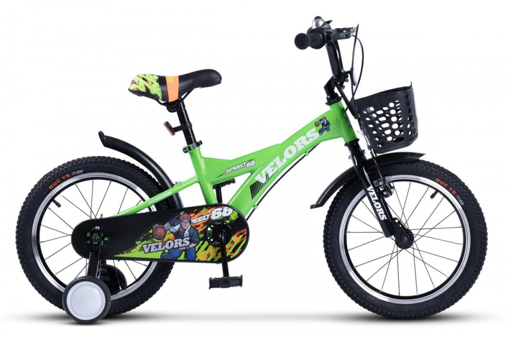 Bicicleta Velors 16" pentru Copii 4-6 Ani | V1601A