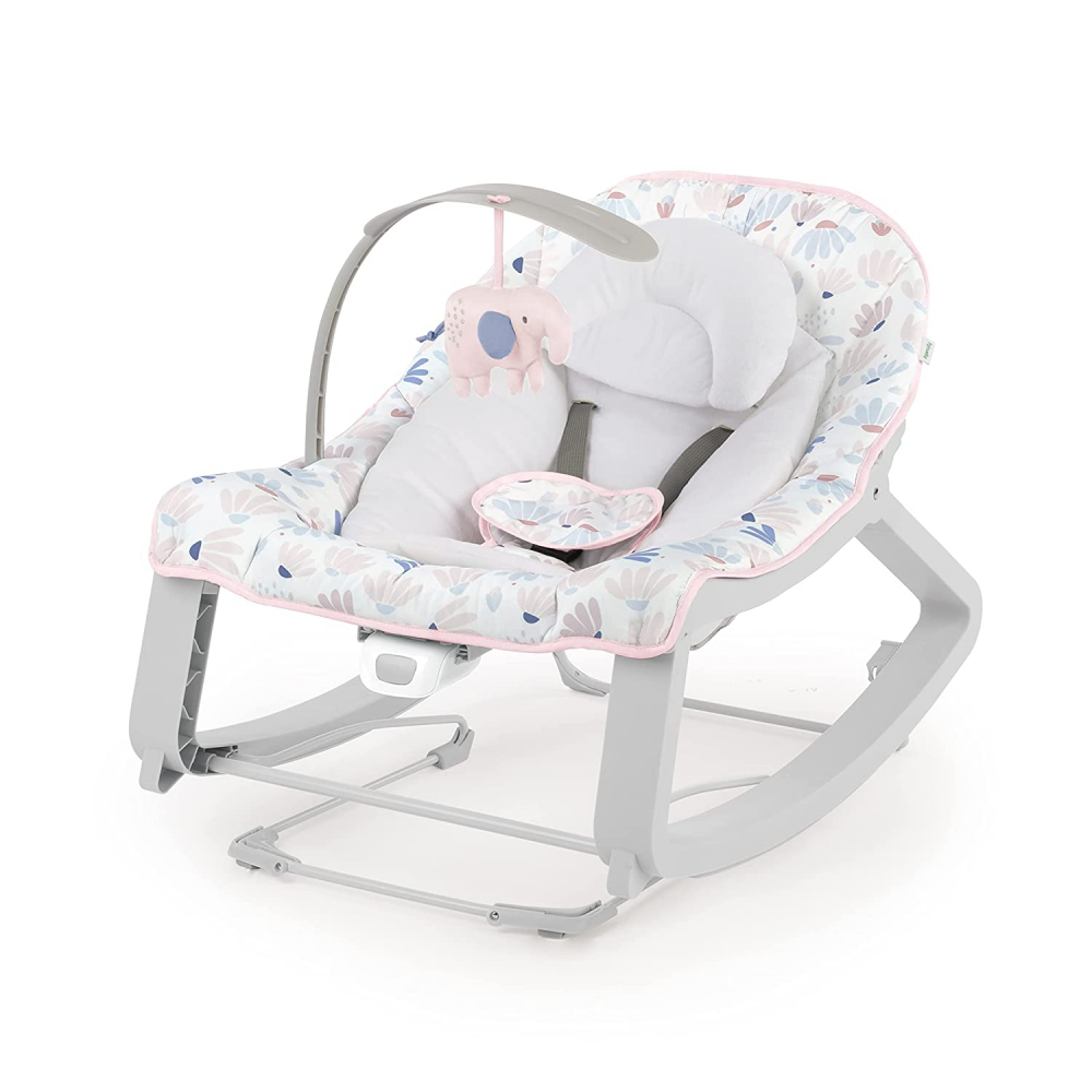 Leagan Balansoar Ingenuity 3 in 1 Pink Cozy Bright Starts - imagine 8
