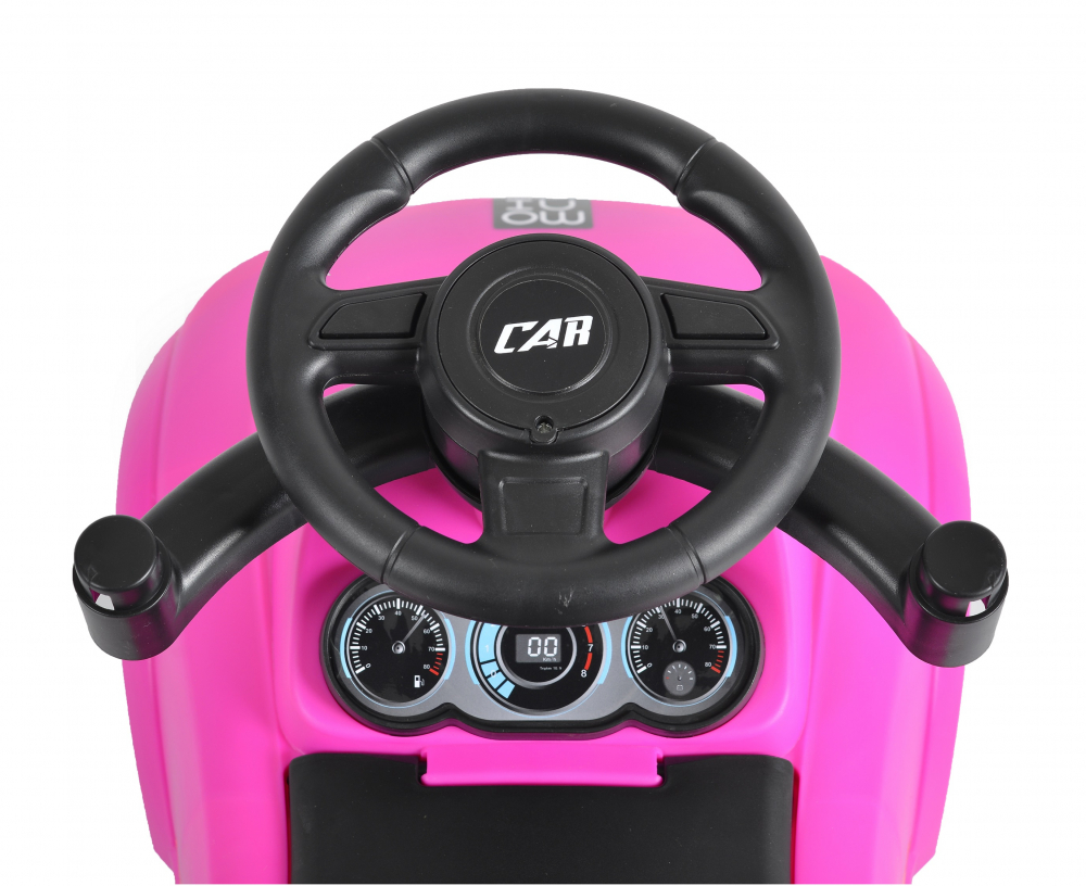 Moni Victory 2in1 Pink Mășinuță Copii cu Mâner - imagine 9