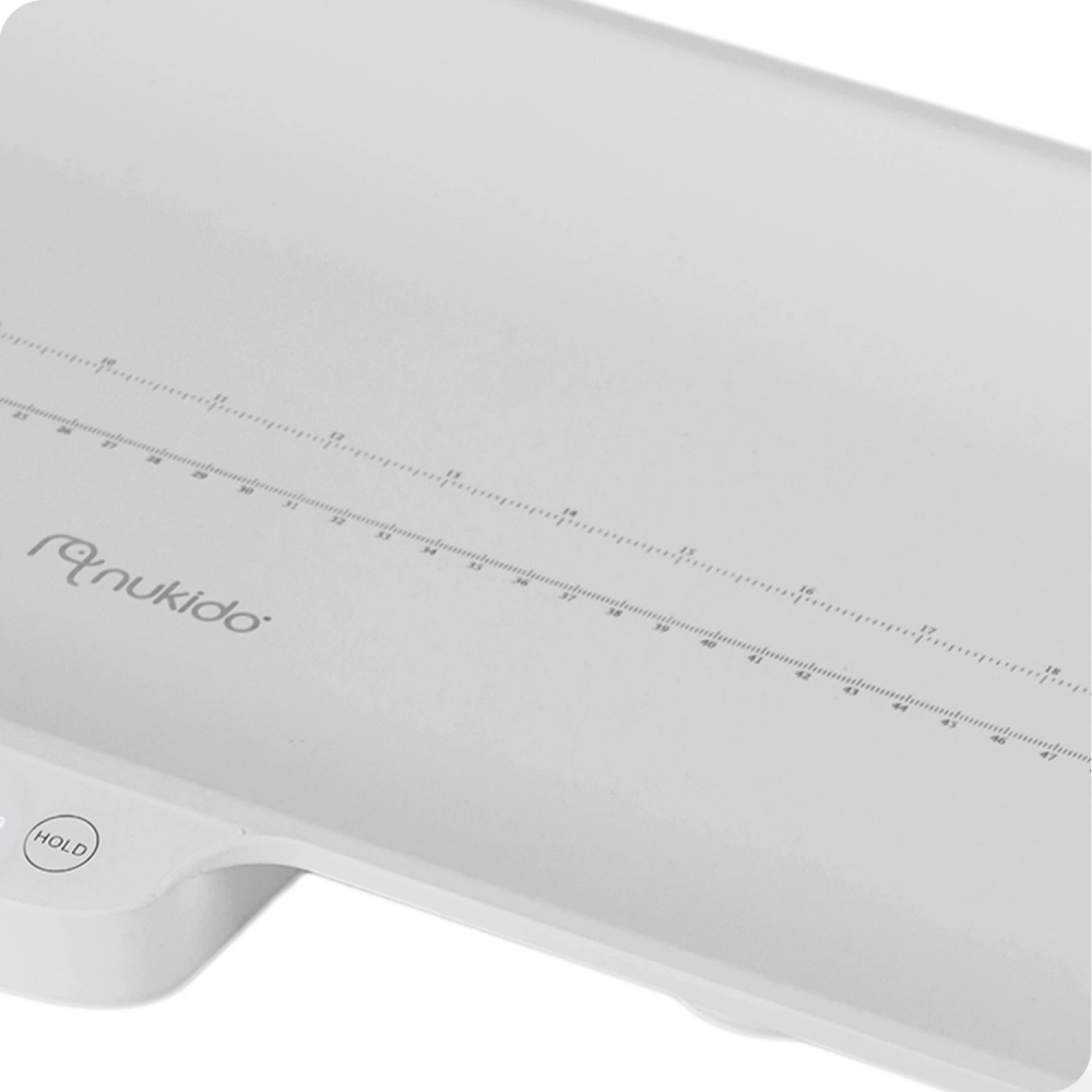 Cantar Electronic Copii Nukido White 40kg - imagine 2