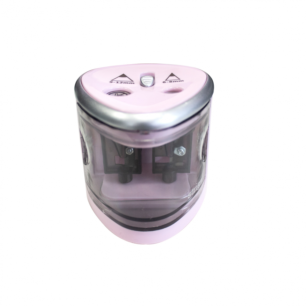 Ascutitoare Electrica Dubla Strigo Roz - 49.9lei