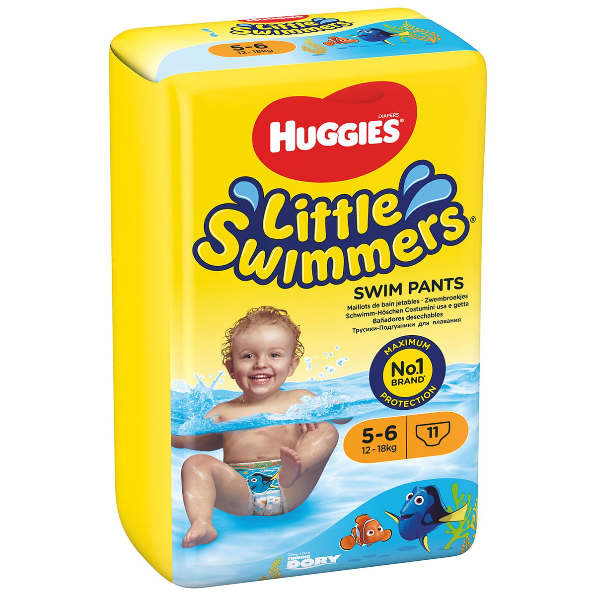 Scutece Baie Huggies Little Swimmers 5-6 (11 Buc)