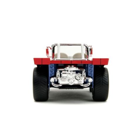 Jada Spider-Man Buggy Metalic 1:24 cu Figurină - imagine 6