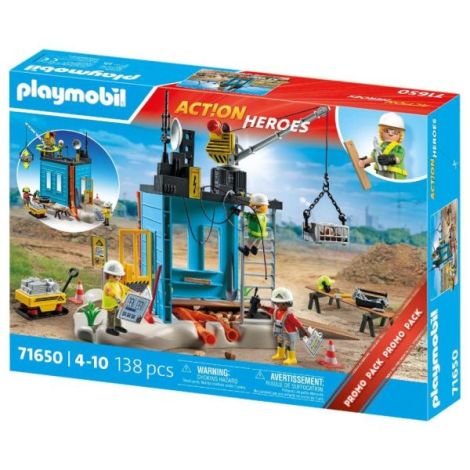 Playmobil Santier Construcții - Joc Creativ - imagine 2