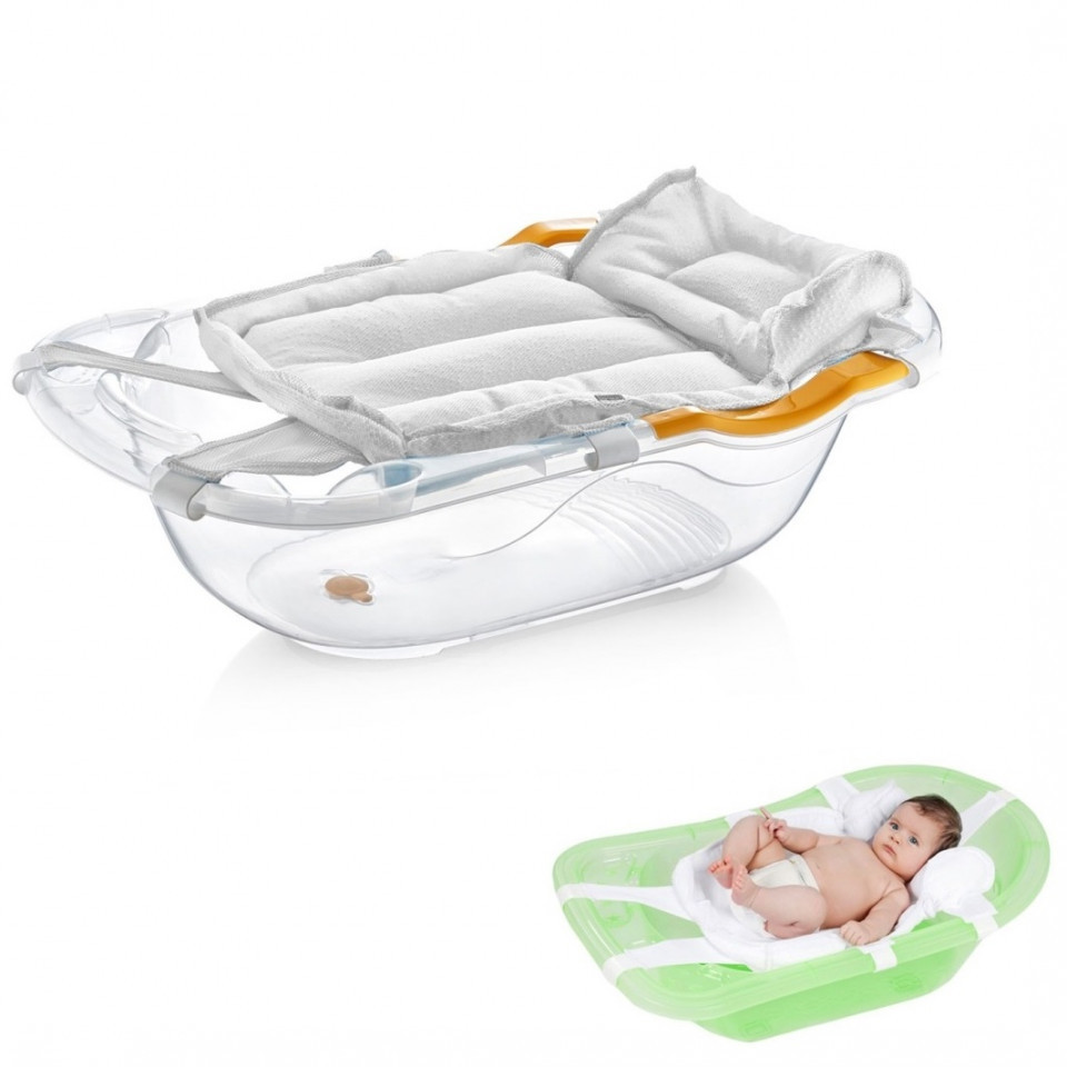 Salteluta hamac BabyJem Alb, Baie Sigura