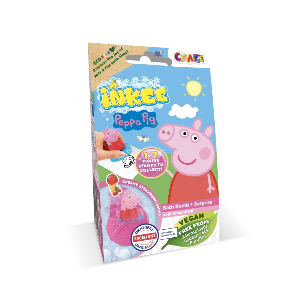 Bila Baie Craze Peppa Pig cu Supriză Figurină