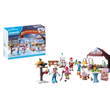 Playmobil Calendar Advent Târg Crăciun 71472 - imagine 3