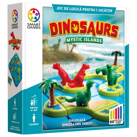 Smart Games Dinosaurs: Joc de Logică 6+ Ani, Română