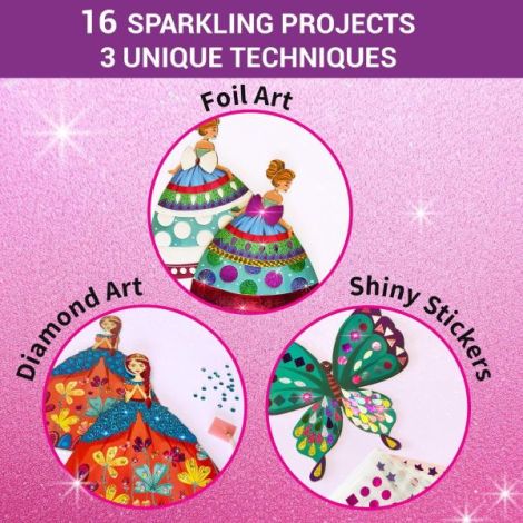 Chalk and Chuckles Set Creativ 3-in-1 Sclipitor - imagine 4