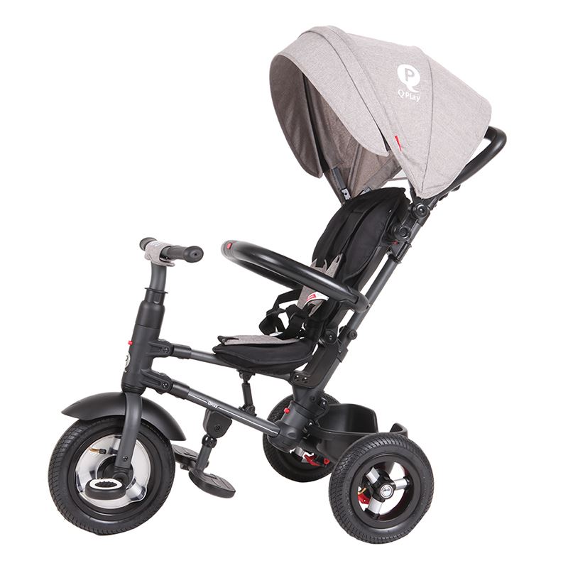 Tricicleta Qplay Rito Rubber Pliabila - imagine 4