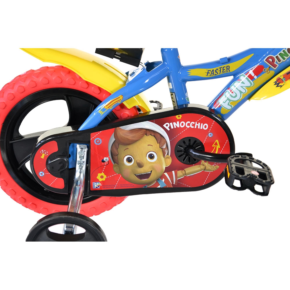 Bicicleta Dino Bikes Pinocchio 12" cu accesorii - imagine 2