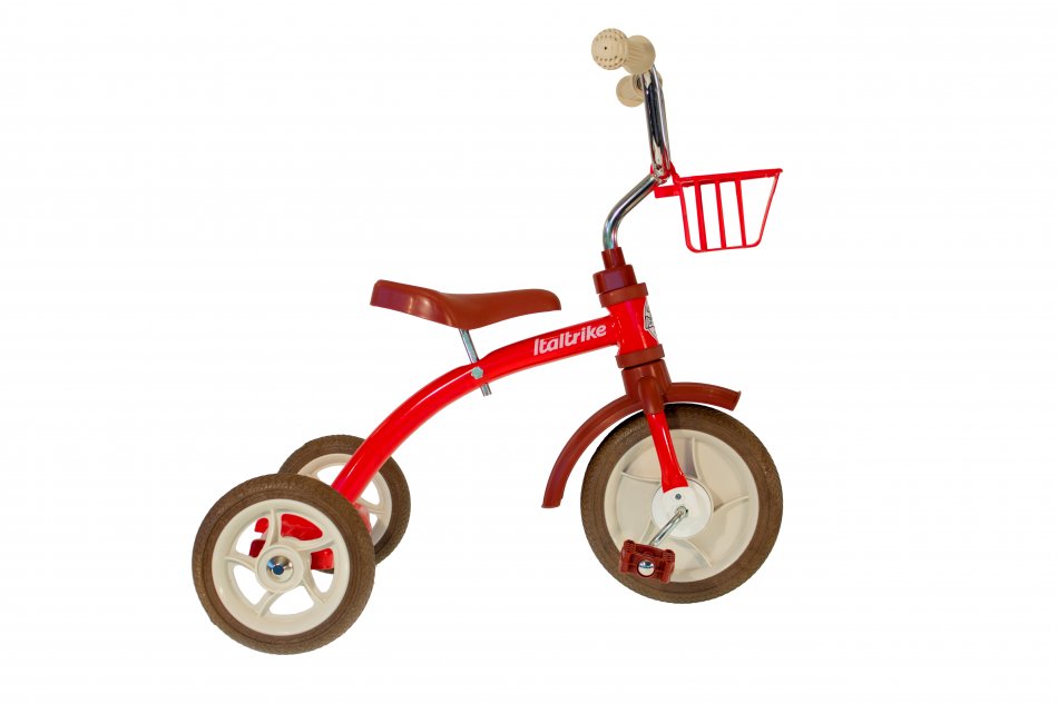 Tricicleta Italtrike Super Lucy Rosu, cu roti EVA - imagine 4