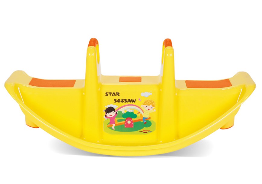 Balansoar Pilsan Star Galben, Sigur, Interior/Exterior - imagine 3