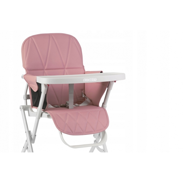 Scaun de masă Ricokids Nuco Roz – Siguranță și Confort - imagine 5