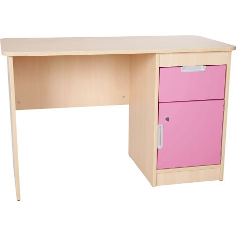 Birou Quadro Moje Bambino cu Sertar și Dulap