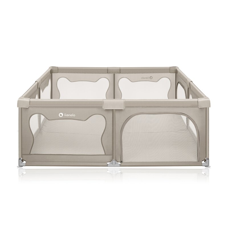 Lionelo Willow XL - Tarc joaca 180x200 cm, Bej - imagine 3