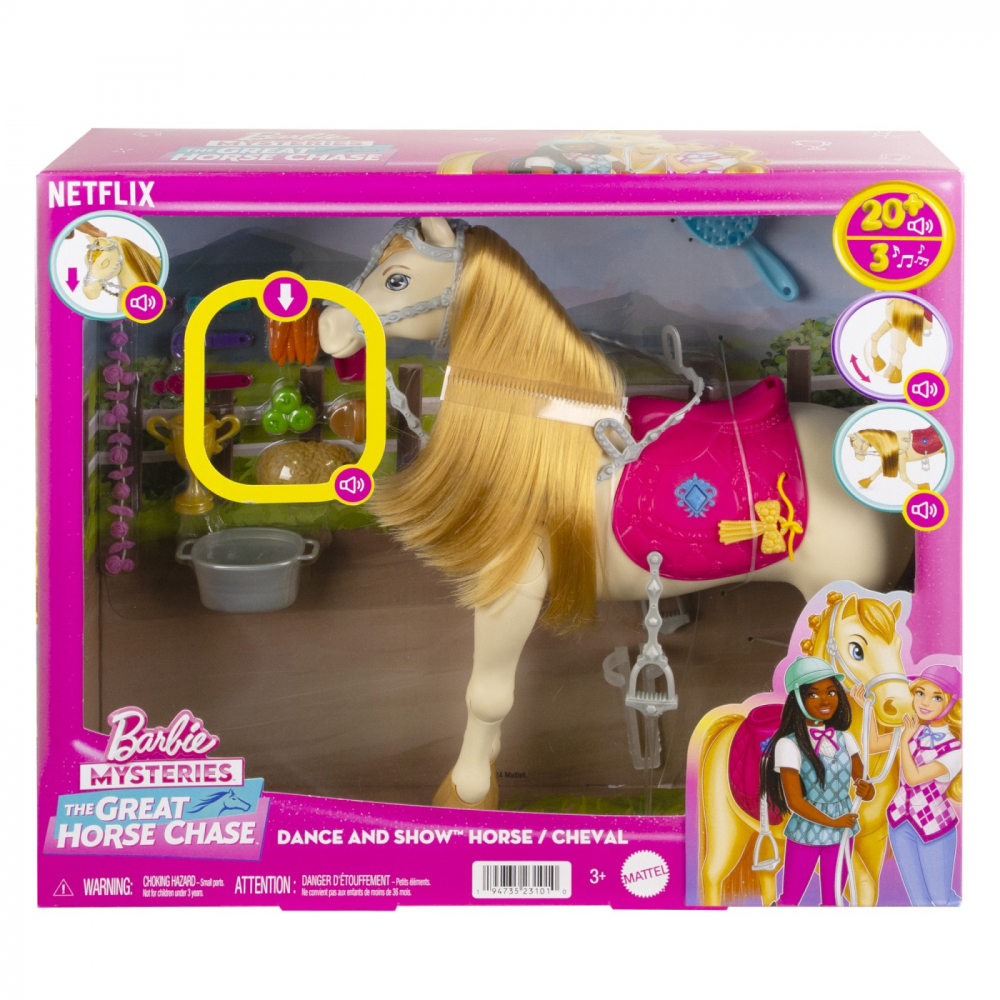 Barbie Mysteries Căluț cu Sunete Tornado