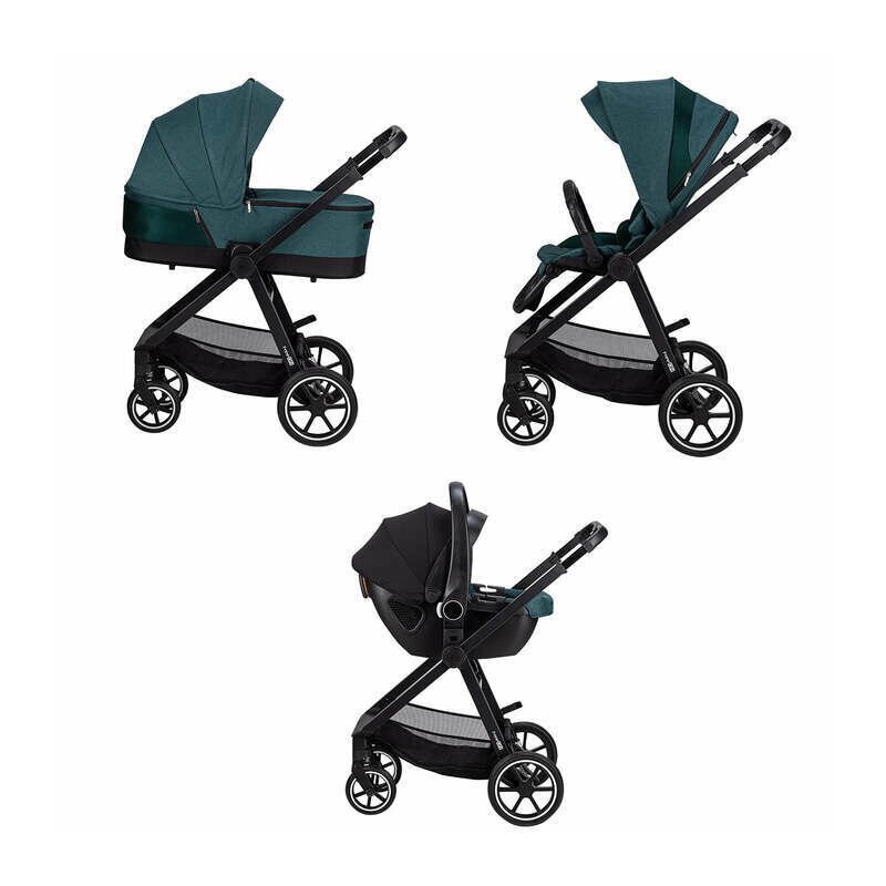 Carucior 3 in 1 FreeON Opty Verde pana la 22kg