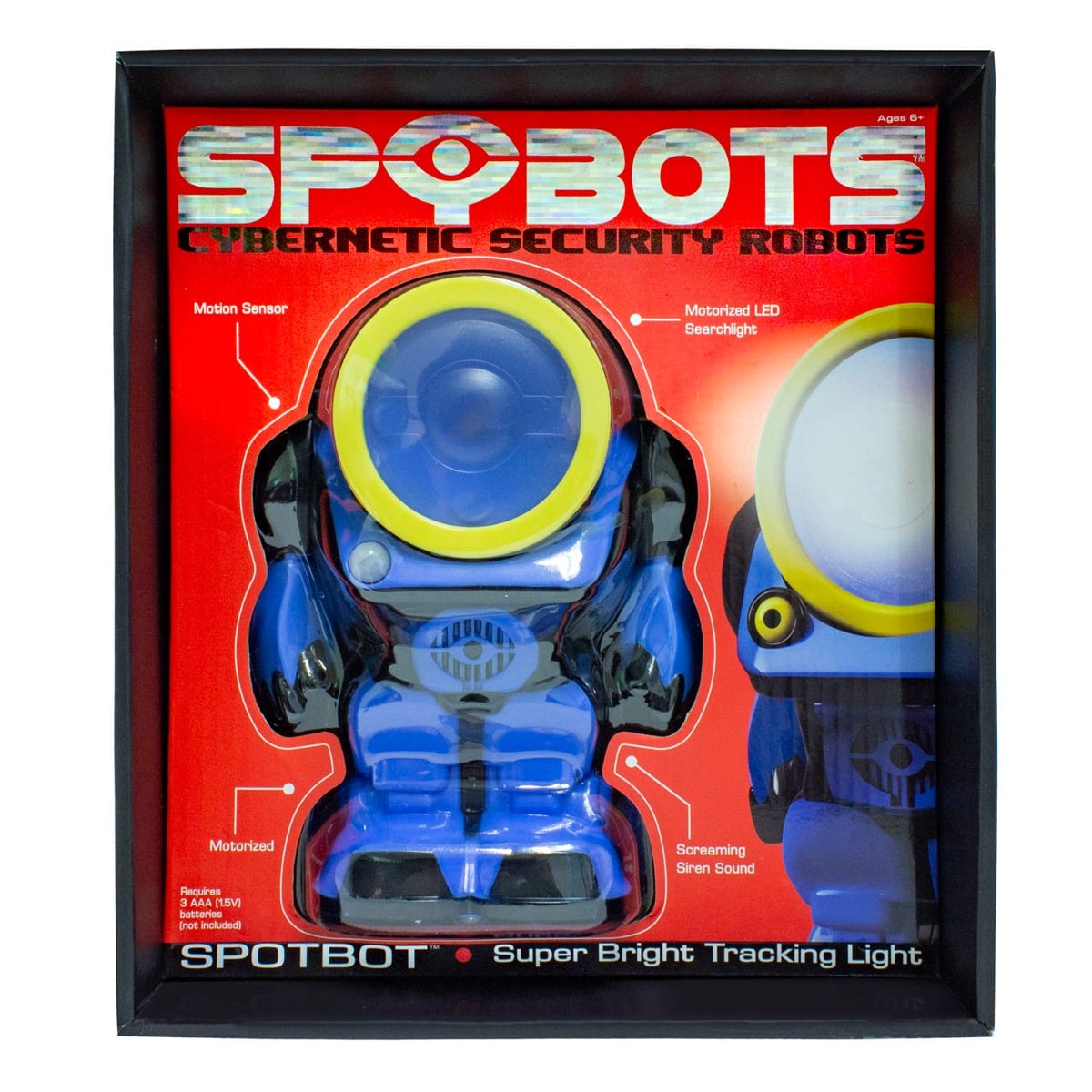 Spy Bots Spot Bot Albastru - Jucărie Interactivă cu Senzor Mișcare
