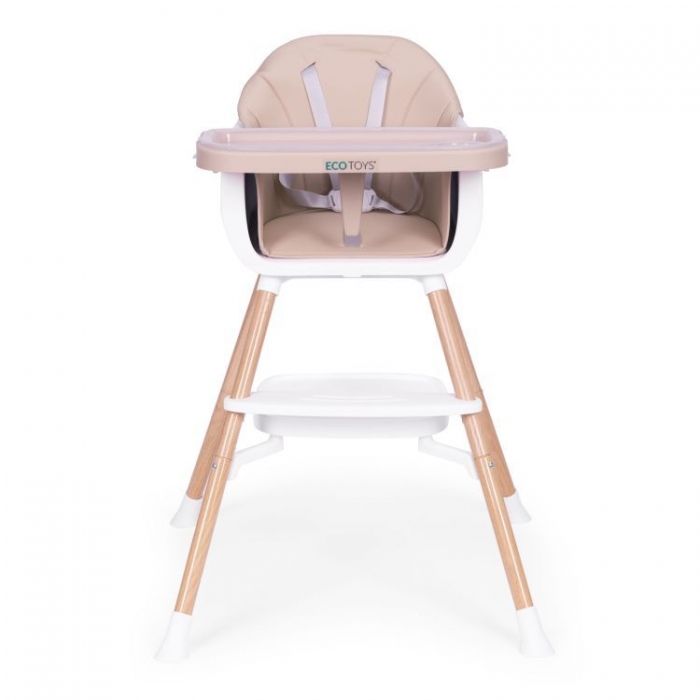 Scaun Masa 2 in 1 Ecotoys | Reglabil si Practic - imagine 2