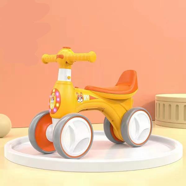 Ride-On Piccolino Galben | Dezvoltă Echilibrul Copilului