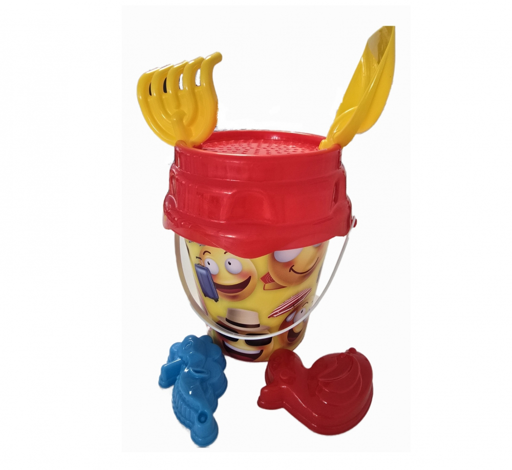 Set Jucării Nisip BurakToys, 6 Piese Multicolor