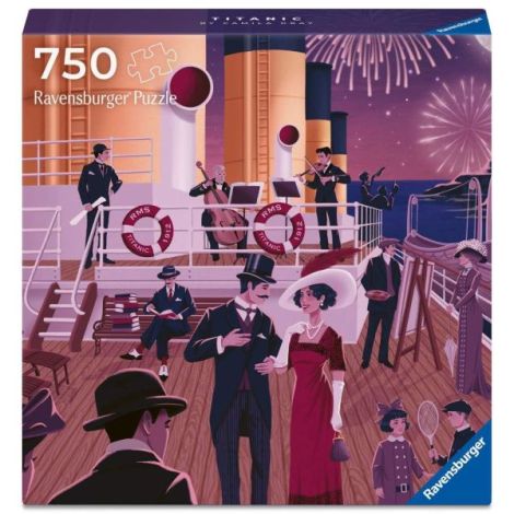 Puzzle Artistic Titanic 750 piese - Ravensburger - imagine 2