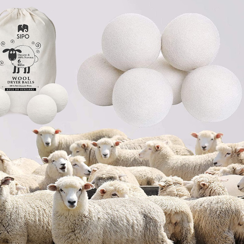 Bile Uscător Lână Sipo Eco 6 Buc - imagine 2