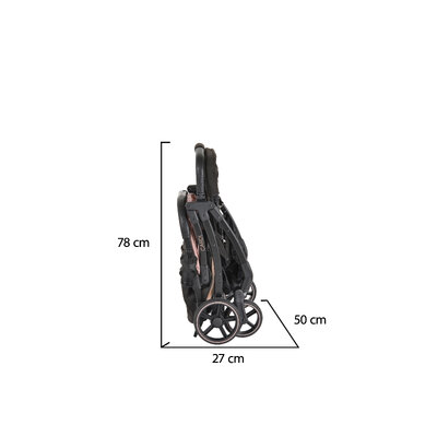 Carucior Moni Cardi Roz sport pana la 22kg - imagine 8