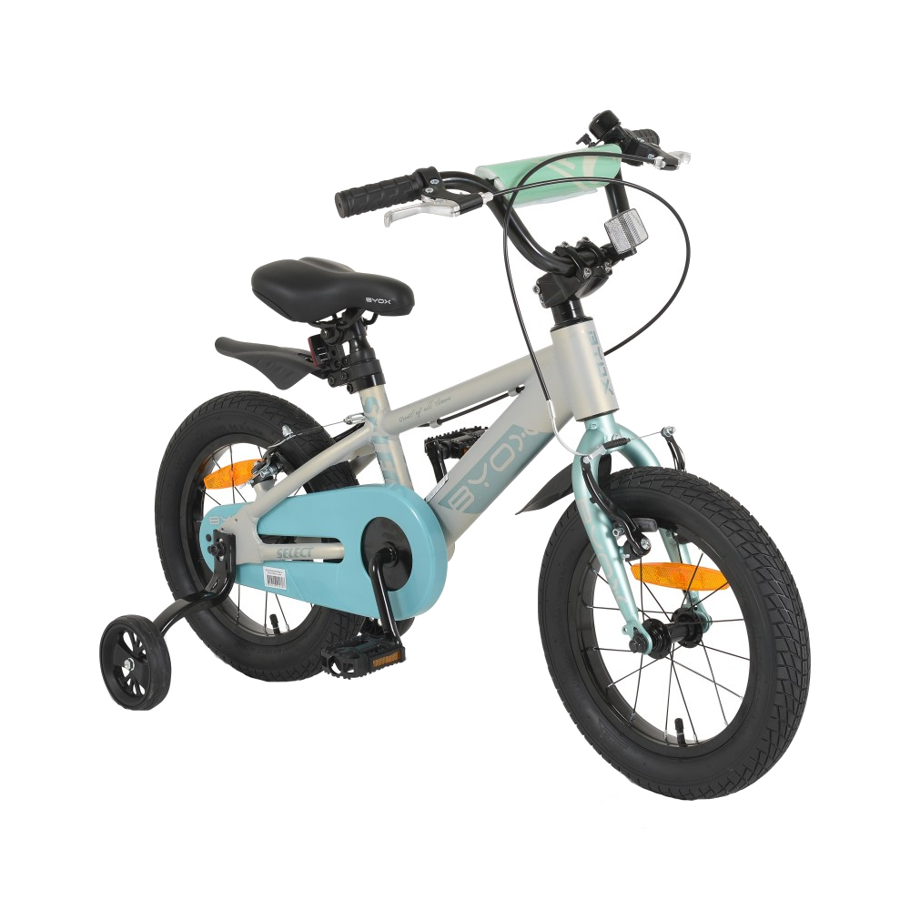 Bicicleta Byox Select 14" Mint, cu Roti Ajutatoare - imagine 4