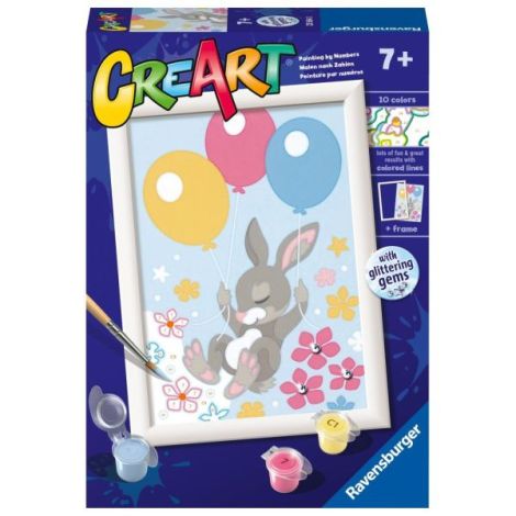 Ravensburger CreArt Iepuraș Pictură pe Numere