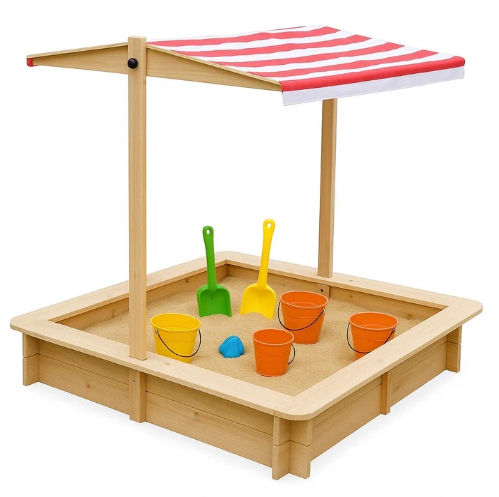 Cutie nisip Ginger Home cu acoperis UV30 - imagine 4