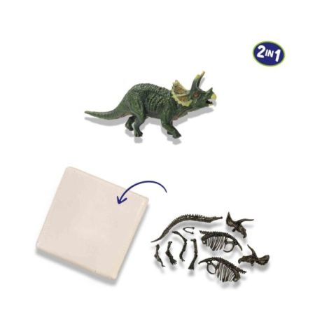 Set Excavare Triceratops | Arheolog 2in1 Ses Creative - imagine 4