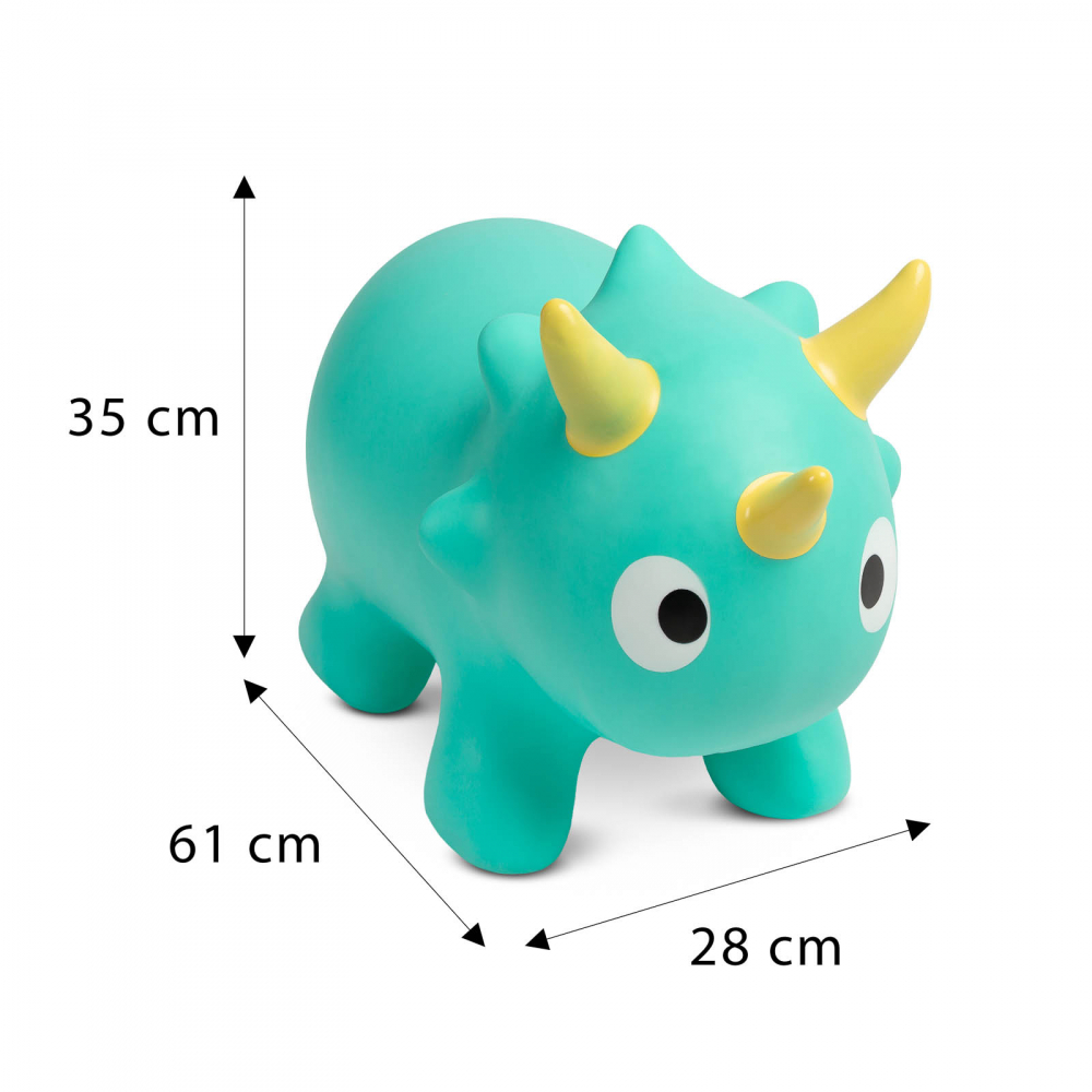 Săritoare Gonflabilă Dinozaur Dinu Blue Toyz - imagine 4