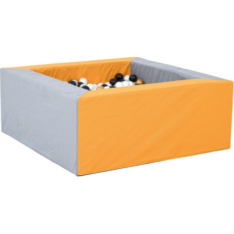 Piscină Bile Moje Bambino Gri-Orange 1.5m - imagine 2