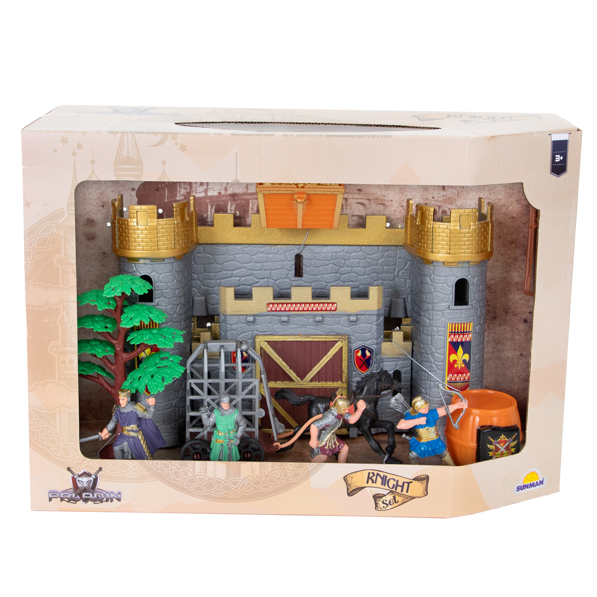 Set Figurine Paladin Castel - Joc de Rol Medieval
