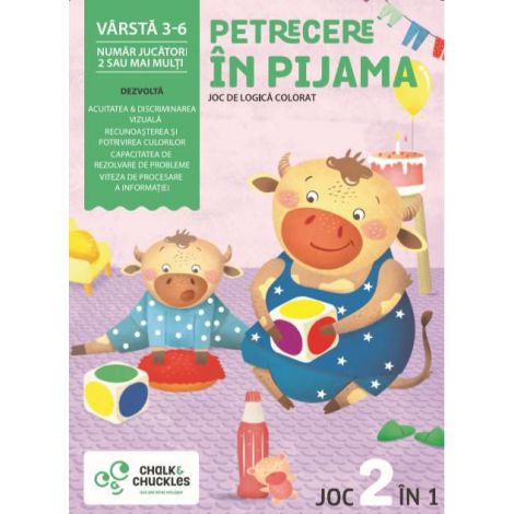 Joc Petrecere în Pijama Chalk and Chuckles