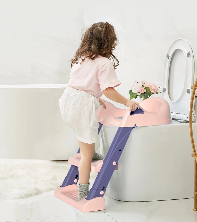Little Mom Reductor Toaletă Pliabil Pink - imagine 5