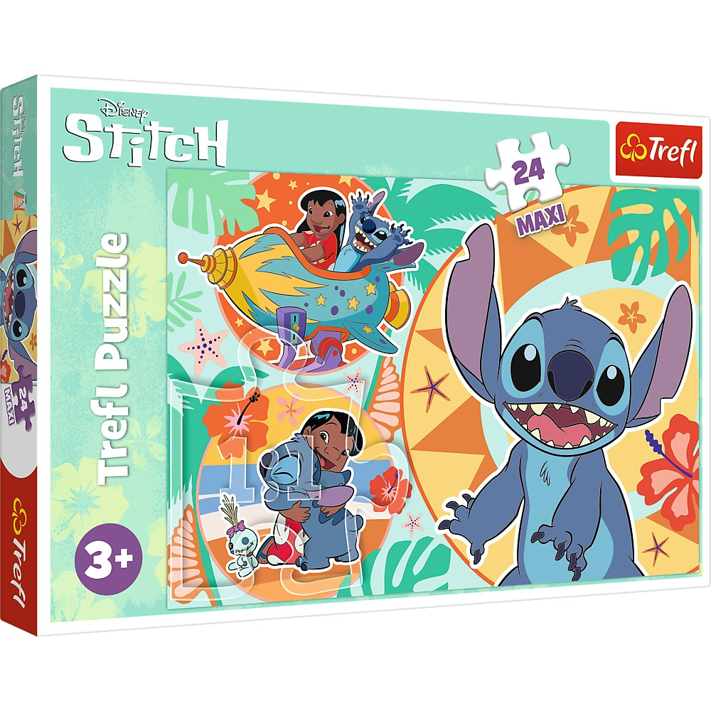 Puzzle Trefl Stitch 24 piese - Maxi