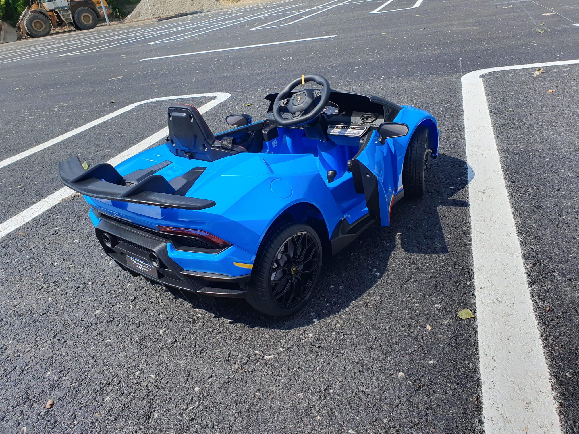 Masinita Electrica Lamborghini Huracan 4x4, 12V - imagine 10