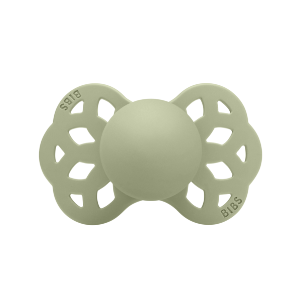 Suzeta Anatomică Bibs Infinity Silicon Sage 6luni+ - imagine 4
