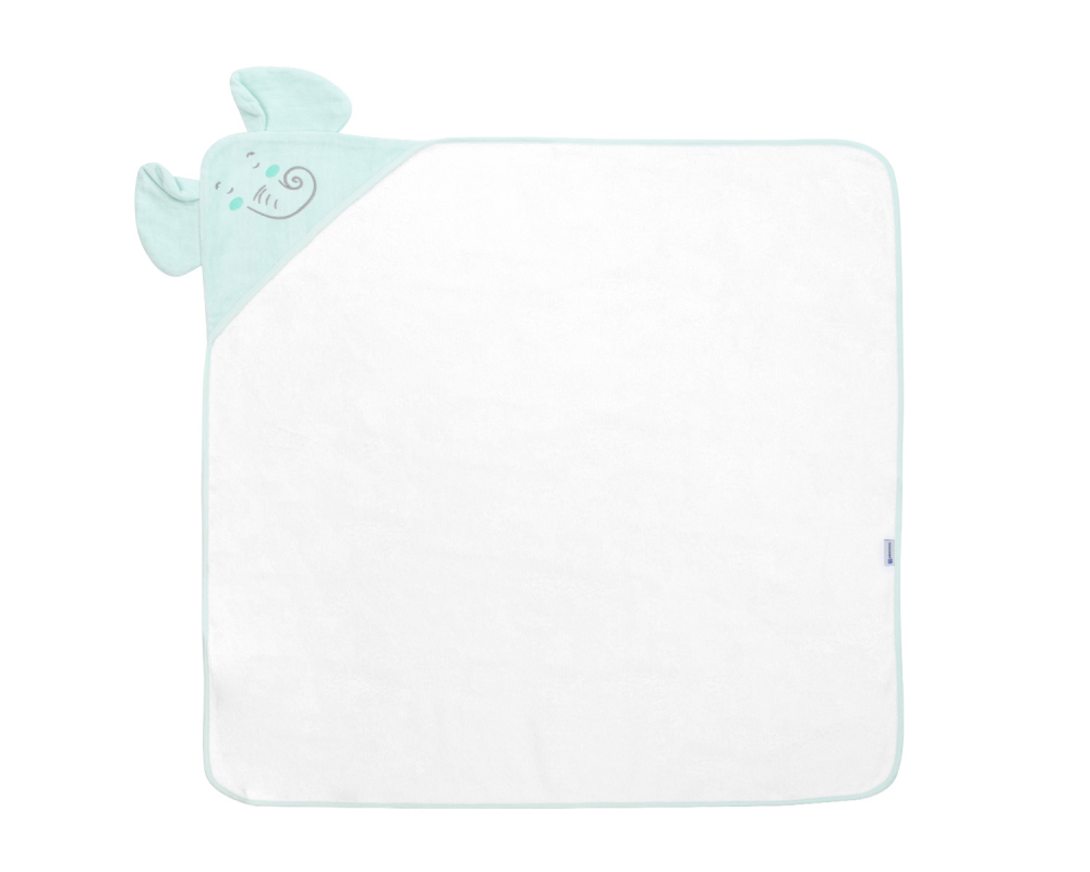 Prosop cu gluga KikkaBoo 100% Bumbac, 90x90cm - imagine 2