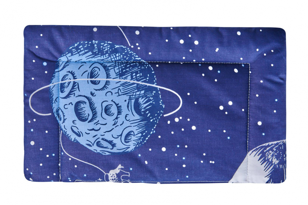 Lenjerie patut SomnArt Comete Cosmos 120x60 - imagine 2