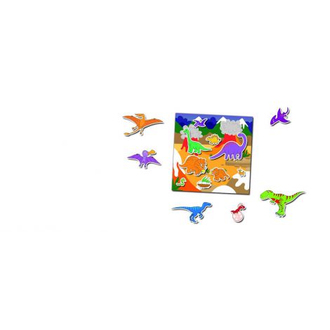 Carte cu stickere dinozauri Galt | Activitate creativă - imagine 2
