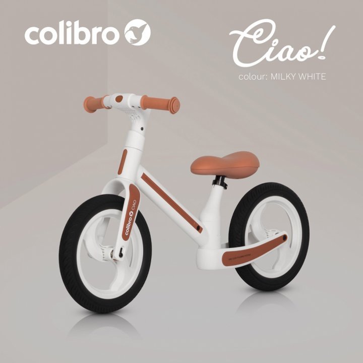 Colibro Ciao Bicicletă Echilibru Pliabilă Albe - imagine 4