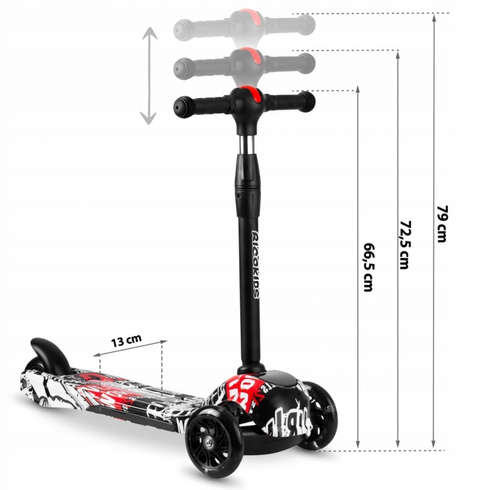 Trotineta Ricokids Piko cu Roti LED - imagine 5
