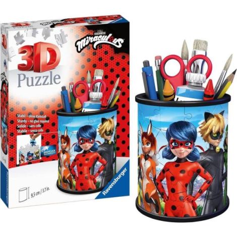 Puzzle Miraculous 3D Suport Pixuri | Ravensburger - imagine 2