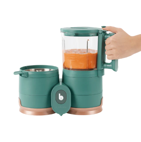Robot Babymoov Nutribaby 4-1: Sticla și Otel Inoxidabil - imagine 5