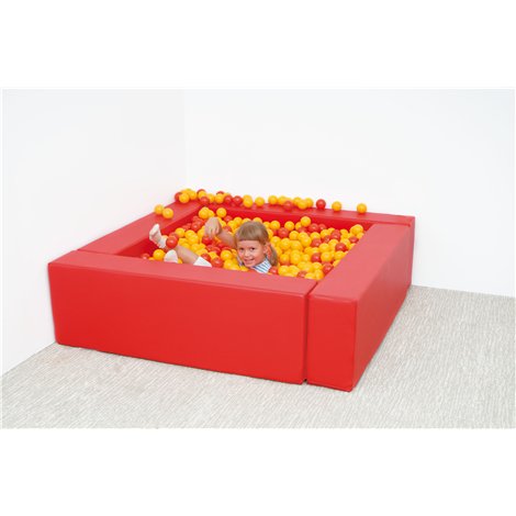 Piscina Bile Moje Bambino Oeko-Tex Red - imagine 2