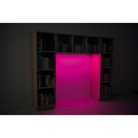 Biblioteca Qaudro Alb Moje Bambino cu Iluminare LED - imagine 4